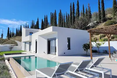 Image de Nafplio Villa, private pool and sea view.