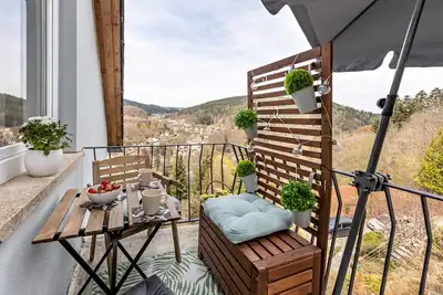 Image de Studio \"Sonnenhof\" avec balcon et Wi-Fi