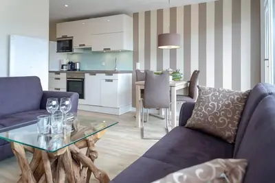 Image de 3 Zimmerwohnung in Bester Lage am Strand im 2. og, mit Balkon und Stellplatz