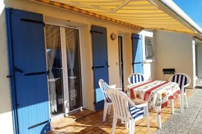 Image de Maison à St Hilaire de Riez, proche plage, 7 pers, terrasse, jardin clos, animaux acceptés