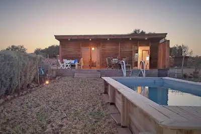 Bungalow au milieu des arganiers à 20 mn de la plage et d'Essaouira.