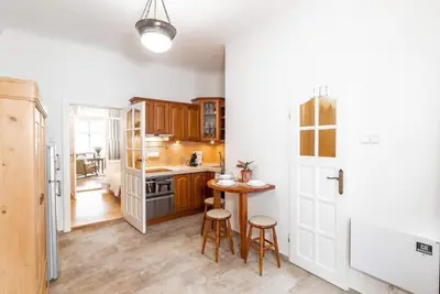 Image de Apartment 7 minut od Karlova mostu s terasou a výhledem