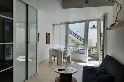 Image de Appartement cosy avec jardin près du port et des plages à Capbreton