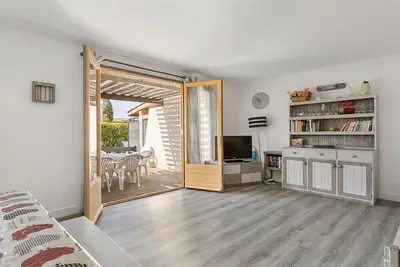 Image de Appt lumineux 4/6 pers, terrasse, plage à 80m