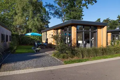 Image de âś“ Module at Landgoed de Scheleberg âś“ Vacation house for 5 people âś“ Located in Lunteren (Gelderland) âś“ Vacation park in the Veluwe âś“ Book directly with the park