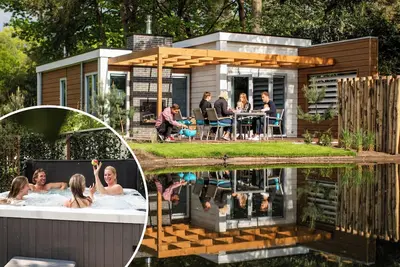 Image de âś“ Lodge Royal at Landgoed de Scheleberg âś“ Vacation house for 4 people âś“ Located in Lunteren (Gelderland) âś“ Vacation park in the Veluwe âś“ Book directly with the park
