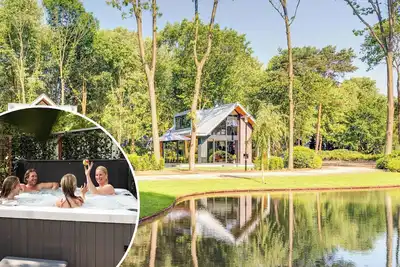 Image de âś“ Recreatievilla at Landgoed de Scheleberg âś“ Villa for 8 persons âś“ Located in Lunteren (Gelderland) âś“ Holiday park on the Veluwe âś“ Book directly through the park