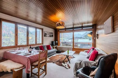 Image de 2 pièces à 5 mn à pied du centre de morzine