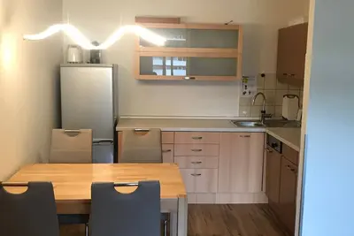 Image de Cozy apartment with a view of the mountain railroad