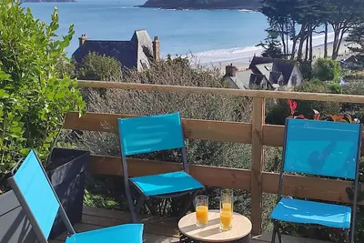 Very comfortable apartment/ 3 mn from Trestraou beach/ Private parking/Wifi