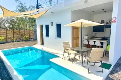 Image de Ola Azul Monterrico Apart-hotel, Cocina y Piscina Privada