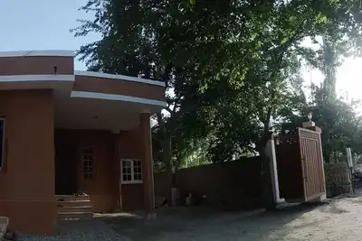 Image de Mountain view with big garden and beautiful view of apricots  cherry, treesand.