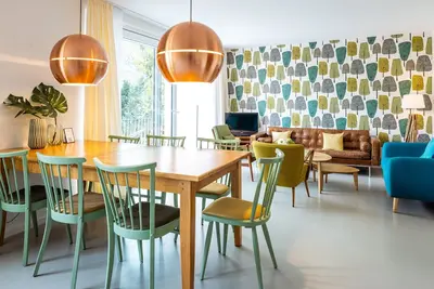Image de Appartement-Apfelgarten-Vue sur la rivière-Salle de bain privée séparée