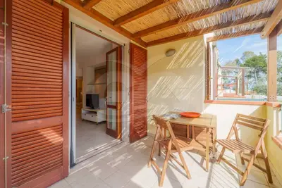Image de Modern Casa Lula with double bathroom, garden and terrace immersed in the greenery of Marina di Camp
