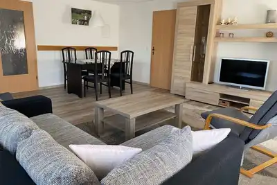 Image de Comfortable large vacation apartment near Dresden (85sqm) free Wlan -Am Schwedenstein