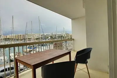 Image de Appartement T2 avec piscine, tennis, proche port et plage, 4 couchages, Carnon