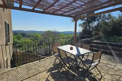 Image de Domaine de Bagard - Gîte la Garrigue 55m² 4/7 pers Terrasse