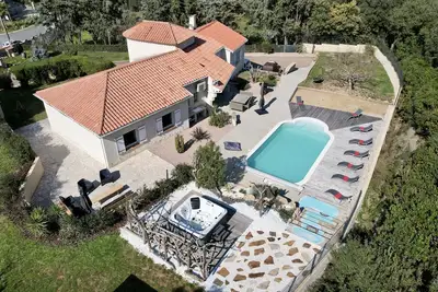Image de Villa vue mer piscine chauffée à 2 mn de la plage