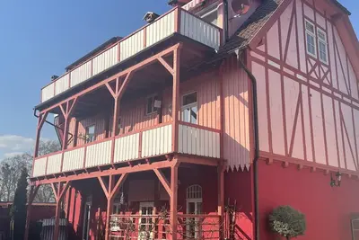 Apartment with terrace, parking, heated pool and more