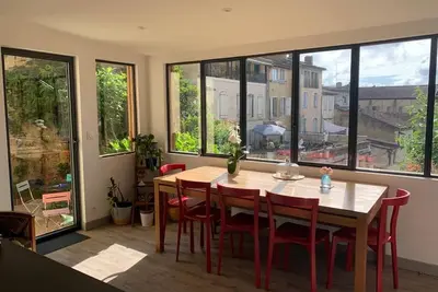 Image de L'Écrin, Charming apartment with garden in town center