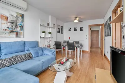 Image de Appartement \"Piso El Paraiso Almuñécar\" avec vue sur la mer, terrasse et Wi-Fi