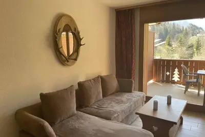 Image de Apartement tranquille 2. 5 pièces avec vue sur les montagnes