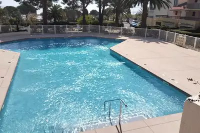 Image de Agréable T2 face  à  la plage, vue golfe de st Tropez
