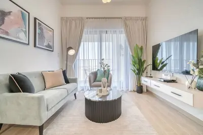 Image de Serene 2br at The Nook Wasl Gate Jebel Ali by Deluxe Holiday Homes