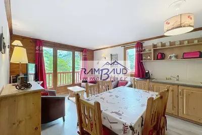 Image de 3Pièces Lumineux et proche piste - 6 pers - Wifi - Parking couvert