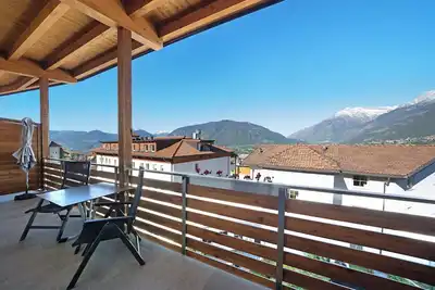 Image de Appartement 'Nelkenstein Sommer' avec vue sur les montagnes, piscine partagée et Wi-Fi