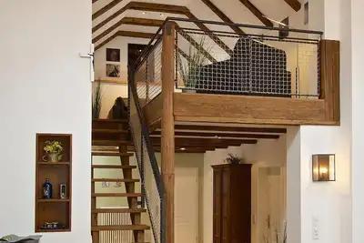 Image de Die Ferienwohnung Hochgrat Erreichen Sie im Dachgeschoss Mühelos mit dem Moderne