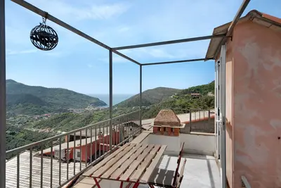 Image de Maison de vacances 'Casa di Gina' avec vue sur la mer, terrasse privée et Wi-Fi