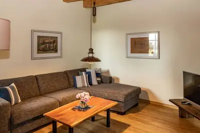 Image de Apartment 4, bedroom, living room/kitchenette, shower/Wc/bathtub (from 12 years) - Froschkönig Ferienhaus