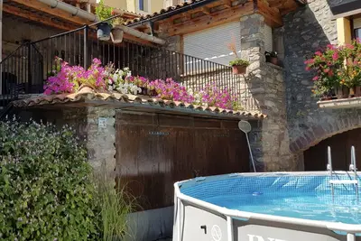 Image de Maison de vacances 'Teule 1' avec vue sur les montagnes, piscine partagée et Wi-Fi