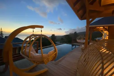Image de Grande villa luxueuse 4* face à l'îlet Pigeon & ses tortues(12 pers/max 18 pers)