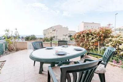 Image de Mi70 Pavillon 3 pièces vue mer et accès Wifi dans résidence avec piscine