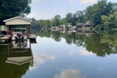 Image de Lake Freeman house w/boat dock. . . Minutes from Indiana Beach/Lake Shafer