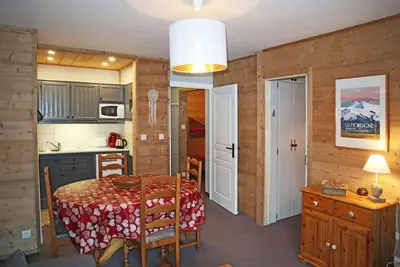 Image de appartement 6 pers avec une superbe vue sur les pistes