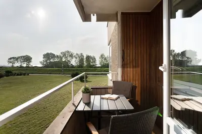 Sea in sight apartment with balcony and sea view in Grömitz