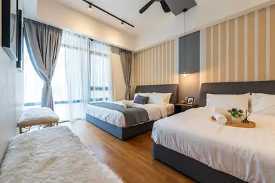 Image de CityView Near Klcc 6pax 5min to Monorail | Netflix