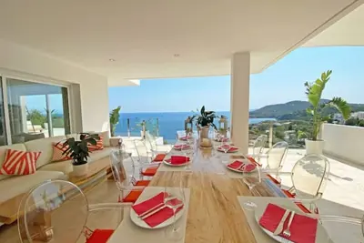 Image de Villa Sky for 8 people with exceptional views of the Mediterranean Sea