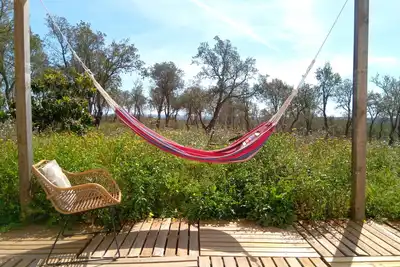 Image de Hilltop farmhouse - nature retreat steps away from scenic trails and the river