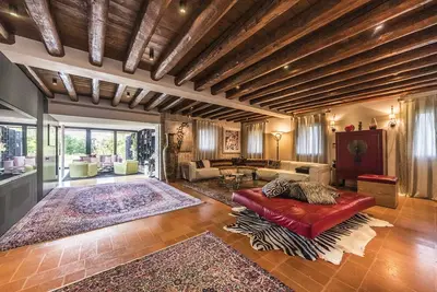 Romantic escape in luxury Italian villa,