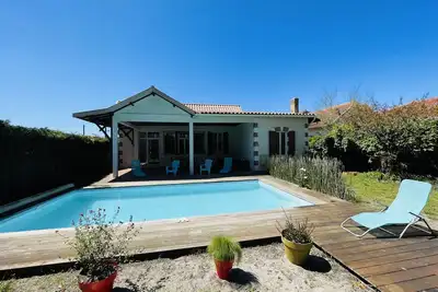 Image de Maison pour 6 personnes avec piscine proche centre-ville (198)