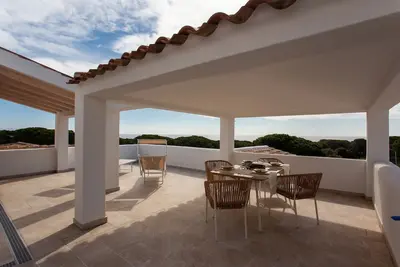 Image de Maison de vacances 'Casa Bella Vista' avec vue sur la mer, jardin, terrasse et Wi-Fi