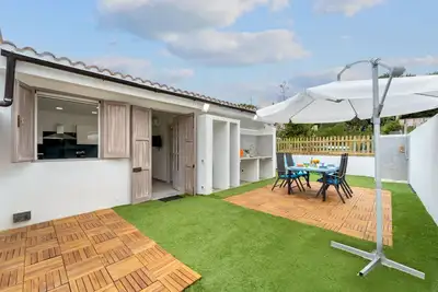 Image de Maison de vacances 'Ikigai' avec vue sur les montagnes, jardin et Wi-Fi