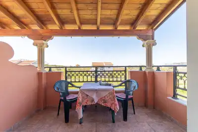 Image de Appartement 'Giannis Apartments 5' avec jardin partagé, Wi-Fi et climatisation