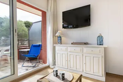 Image de Agréable appartement avec climatisation, piscine, Wifi, Tv, animaux admis, vue panoramique, parking