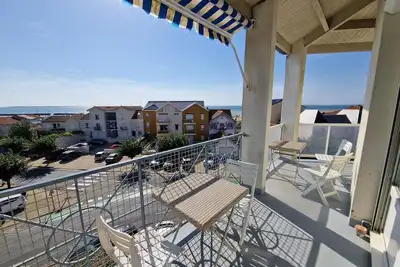 Image de Duplex 3 pièces à deux pas de la plage avec parking - 4 pers