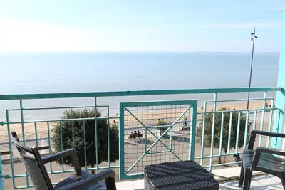 Image de Appartement 4 pers avec vue mer, face à la plage